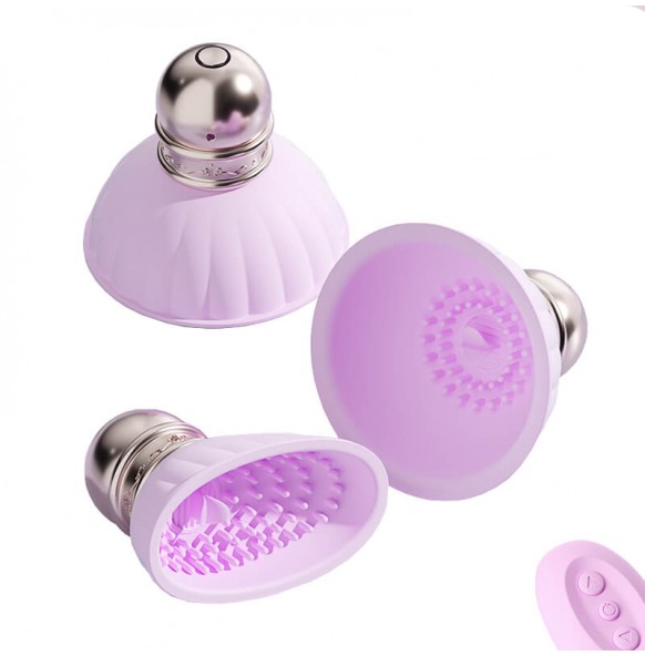MizzZee - Breast Massage Vibrator Clitoris Stimulator (Chargeable - Purple) MizzZee - Breast Massage Vibrator Clitoris Stimulator (Chargeable - Purple)
